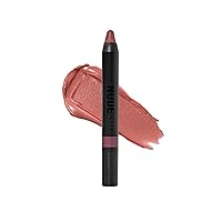 Nudestix Intense Matte Lip + Cheek Pencil, Lipstick + Lip Liner + Cheek Blush Tint, Multi Use Makeup for Long Lasting Color, Smooth Coverage