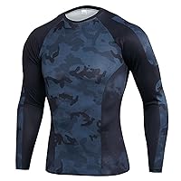 iiniim Mens UPF 50+ Rash Guard Shirts Quick Dry Sun Protective Long Sleeve Wetsuit Tank Top Swimwear