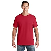 Jerzees Dri-Power Mens Active T-Shirt Medium True Red
