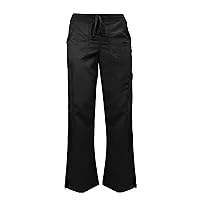 Soft Premium Professional Work Pants Boot-Cut Cargo Pocket for Women 9118