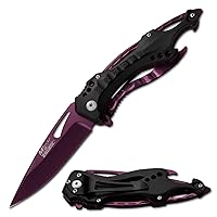 MTECH USA MT-A705 Series – Spring Assisted Folding Knife, Pocket Clip, Tactical, EDC, Self Defense