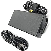 170W AC Adapter Charger Fit for Lenovo Thinkpad P1 P50 P51 P52 P53 P70 P71 P73 W540 W541 T540P ADL170NDC2A ADL170NDC3A ADL170NLC3A ADL170NLC2A Gen 1 2 3 4 4X20E50574 Laptop Power Supply Cord