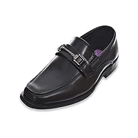 Collection Boys' Oxford Dress Shoes (Sizes 11-8) - Black, 3 Youth