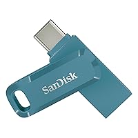 SanDisk 128GB Ultra Dual Drive Go USB Type-C Flash Drive - Up to 400 MB/s, Navagio Bay - SDDDC3-128G-G46NBB SanDisk 128GB Ultra Dual Drive Go USB Type-C Flash Drive - Up to 400 MB/s, Navagio Bay - SDDDC3-128G-G46NBB