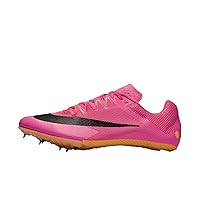 Nike Rival Sprint Track & Field Sprinting Spikes (DC8753-600, Hyper Pink/Laser Orange/Black) Size 9