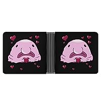Love Blob Fish Blobfish Money Clip Wallet Card Holder With Cash Bill Pocket and 8 Credit Card Pockets