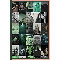 Aesthetic Green Clever Wizards Photo Collage Composition Notebook: 100 pages Lined Notebook | Aesthetic Notebook Aesthetic Green Clever Wizards Photo Collage Composition Notebook: 100 pages Lined Notebook | Aesthetic Notebook Paperback