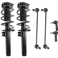 Evan Fischer Front Shock Absorber and Strut Assembly Kit Compatible With 2005-2018 Volkswagen Jetta, Fits 2007-2011 Volkswagen Eos Driver and Passenger Side