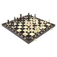 The Parisian Travel Chess Set - Black