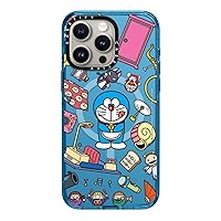 CASETiFY Impact iPhone 15 Pro Max [Doraemon Co-Lab / 8.2ft Drop Protection/Compatible with Magsafe] - Secret Gadgets - Blue