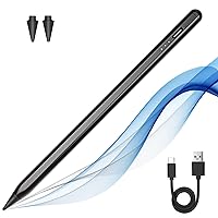 Stylus Pen for Apple iPad 2018 or Later with 15 Minutes Fast Charge, iPad Pencil Compatible with iPad 6/7/8/9th, iPad Mini 5/6, iPad Air 3/4/5th, iPad Pro 11