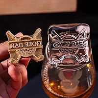 Custom Logo Ice Cube Stamp, Personalized Ice Brand Stamp for Bar, 12mm Thick Brass Ice Cube Molds & Trays, Ice Plate Custom, Perfect Summer Gifts
