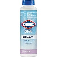 Clorox® Pool&Spa™ Spa pH Down, Lowers pH in Spa Water, Safe for All Spa Types, 22 ounce (Pack of 1)