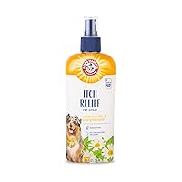 for Pets Itch Relief Spray for Dogs with Arm & Hammer Baking Soda, Chamomile and Peppermint Scent, 8oz | Professional Quality Dog Itch Spray, Free of Sodium Lauryl Sulfate & Parabens