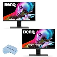 BenQ [2-Pack GW2480 Computer Monitor 24