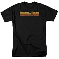Dawn Of The Dead Science Fiction Zombie Movie Dawn Logo Adult T-Shirt Tee