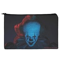 GRAPHICS & MORE IT: Chapter 2 Blue Pennywise Makeup Cosmetic Bag Organizer Pouch