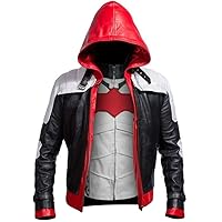 Arkh-Knight Red Hooded Bat Style Vest and Jacket 2 in 1 - Premium Quality