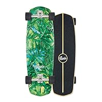 Surfskate Carver Skateboard CX4 Carving Bridge, 76×24cm Maple Complete Skateboard, ABEC-11 Bearings, Non-Slip Surface, for Carving, Pumpping, Various Actions, for Kids Teens & Adults