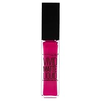 New York Color Sensational Vivid Matte Liquid Lipstick, Electric Pink, 0.26 fl. oz.