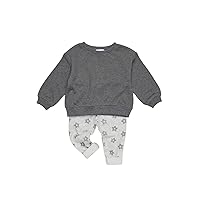 Splendid baby-boys Grey Star Swestshirt Set
