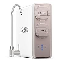 Reverse Osmosis System, 8 Stage Tankless Reverse Osmosis Water Filter, Reduces PFAS TDS, Under Sink RO System, 2:1 Pure to Drain, 400 GPD, NSF/ANSI 58& 42, FCC Listed, S1