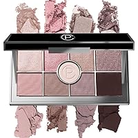 Pure Cosmetics Makeup Eyeshadow Palette, Buff (Rose Shades) - Nouveau Collection, Neutral Ultra-Pigmented Pressed Powders - Matte & Shimmer Colors, Long-Lasting, Blendable & Mineral Based