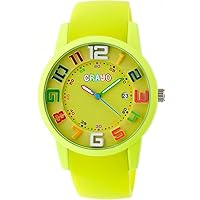 Women's CR2002 Festival Lime Silicone Watch