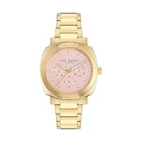 Ted Baker Ladies Stainless Steel Yellow Gold Bracelet Watch (Model: BKPRBF3019I)