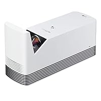 LG CineBeam FHD Projector HF85LA - DLP Ultra Short Throw Laser Home Theater Smart Projector, White