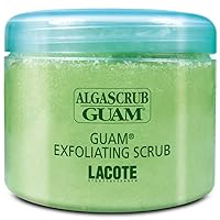 ALGASCRUB, Anti Cellulite Scrub, Exfoliating Body Scrub for Cellulite with Essential Oils, Sea Salt and Seaweed, LARGE SIZE 1.5LB | By Guam Beauty