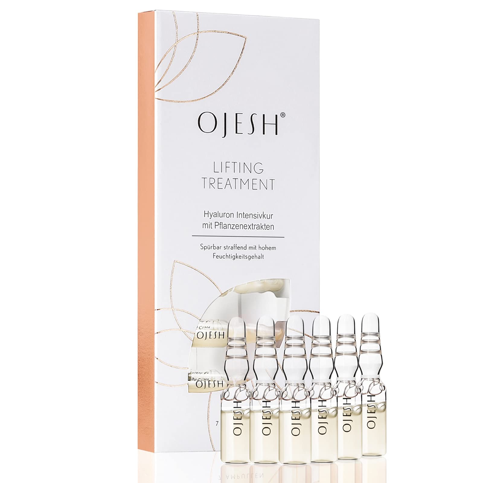 OJESH Anti-Wrinkle Serum Hydrating Hyaluronic Acid for Face, Anti-Aging, Repairing, Replumping, 0.8% concentration Intensive Care Lifting Treatment...