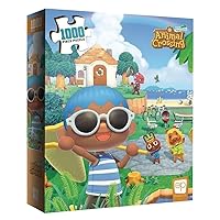 Animal Crossing “Summer Fun” 1,000 Piece Jigsaw Puzzle | Collectible Puzzle Featuring Familiar Characters from The Nintendo Switch Game | Officially Licensed Nintendo Merchandise