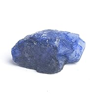 GEMHUB Natural Blue Sapphire 48.00 Ct. Certified Healing Energy Crystal Mineral Rock Rough Sapphire Stone