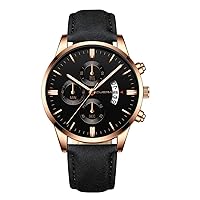 Bokeley Women's Watch, 2019 Fashion Simple Mens Watch Quartz Analog Business Casual Wristwatch