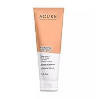 Acure Energizing Body Wash | 100% Vegan | With Watermelon Seed Oil, Mandarin Orange, Argan Oil and Aloe Vera - 8 oz