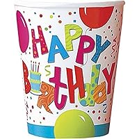 9oz Jamboree Birthday Party Cups, 8ct