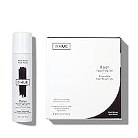 dpHUE Color Touch-Up Spray, Dark Brown (2.5 oz) + Root Touch-Up Kit, Dark Brown - Vegan