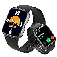 HGXSD10 Smart Watch, Call Function, Large Screen, Smart Watch, Compatible with iPhones, Android Compatible, Activity Tracker, Sports Watch, Various Exercise Modes, Message Notifications, Dial