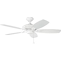 Kichler 300117WH 52-Inch Canfield Fan, White