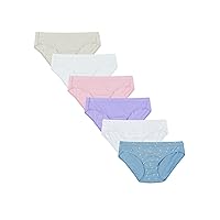 Hanes womens Organic Cotton Panties Hipsters Pack Of 6