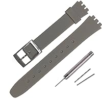 12mm Silicone Rubber Watch Strap/Watch Band Replacement for Swatch