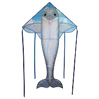 In the Breeze Sea Life Fly-Hi Kite, Single Line Kite, Ripstop Fabric, Line and Bag Included