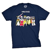 Mens Noble Gases Science T Shirt Funny Periodic Table Nerdy Graphic Tee Geeks