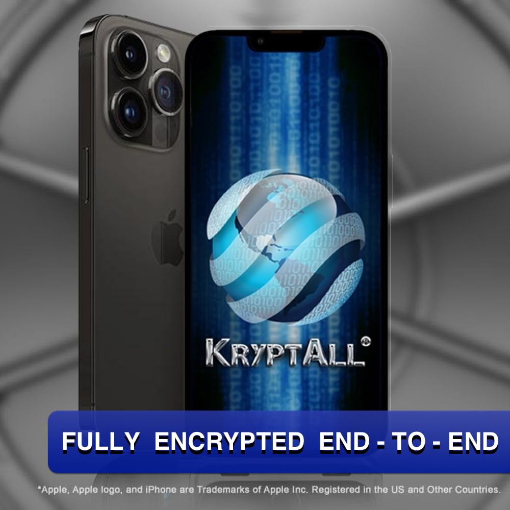 Never Run Out Kryptall K-i-Phone 14 Pro Encrypted Kryptall K-iPhone Secure Mobile Cellphone Factory Unlocked Encrypted Smartphone Anti-Surveillance Secure Phone