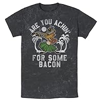 Disney Lion King Bacon Achin Young Men's Short Sleeve Tee Shirt