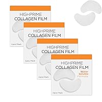 Yidkx Korean Technology Soluble Collagen Film, Highprime Collagen Film,Korea Highprime Collagen Soluble Film, Collagen Face Film Mask (8pcs)