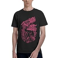 Anime Bayonetta T Shirt Mens Summer Manga O-Neck Clothes Casual Short Sleeves Tee