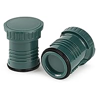 Thermos Replacement Stopper,2 Pack Green Water Leakage Prevention Stopper For Stanley Classic Stainless Steel Vacuum Bottle(1.1 QT/1.5QT/2 QT)