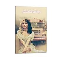 Melanie Martinez Pink School Bus Crybaby Detention K-12 Album Poster Canvas Poster Print Wall Art Decor Paintings for Living Room Bedroom Decoration Frame-style 12x18inch(30x45cm)